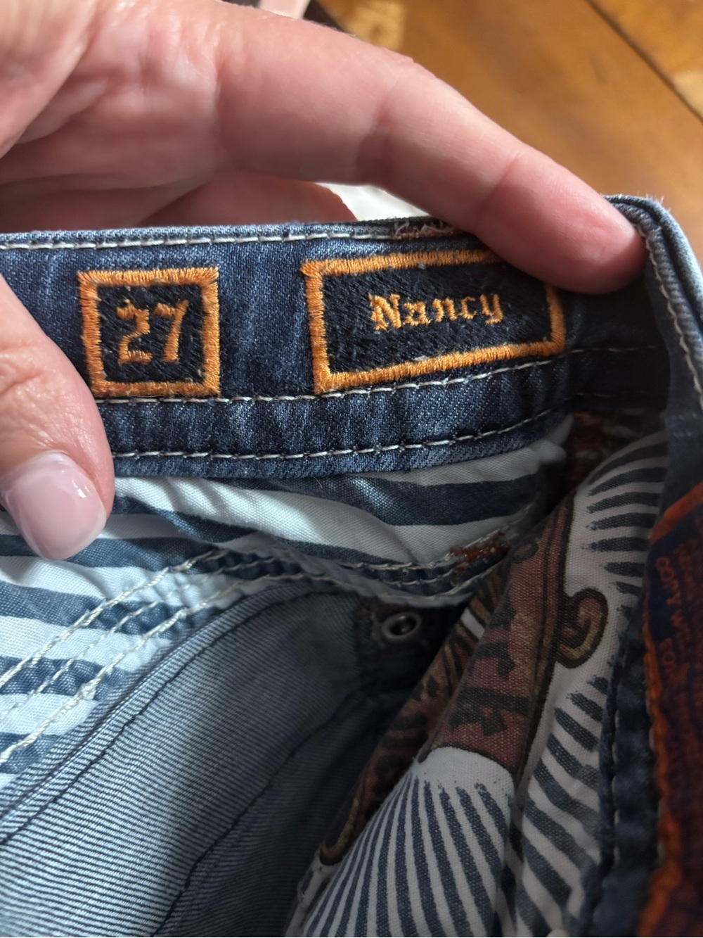 Rock Revival “Nancy” Cuffed Straight Leg Jeans - Picture 9 of 10
